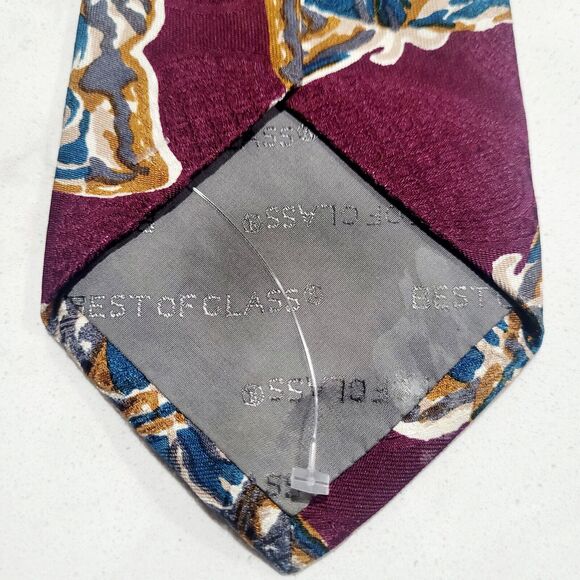 ROBERT TALBOTT BEST OF CLASS 100% Silk Made In USA For Nordstrom Neck Tie NWOT - Picture 5 of 7